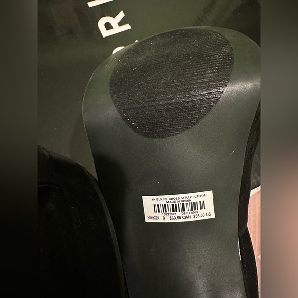 New - Torrid Cross Strap Platform Heel - Picture 5 of 6